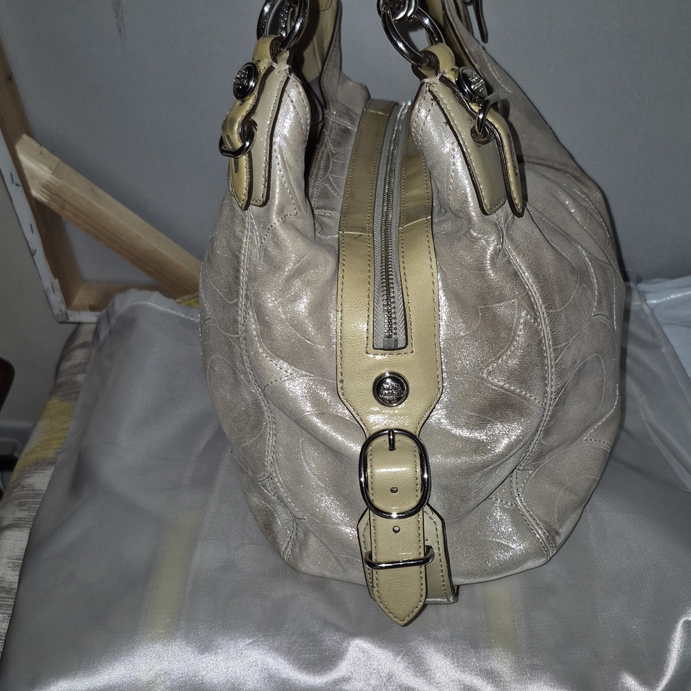 Coach Maggie Shimmer Hobo Bag - Picture 5 of 13